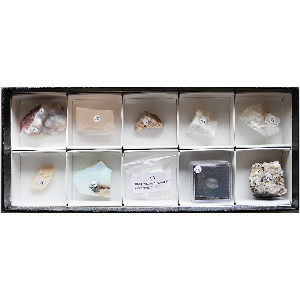 楽天市場】東京サイエンス 蛍光鉱物標本10種 短波 (S.W