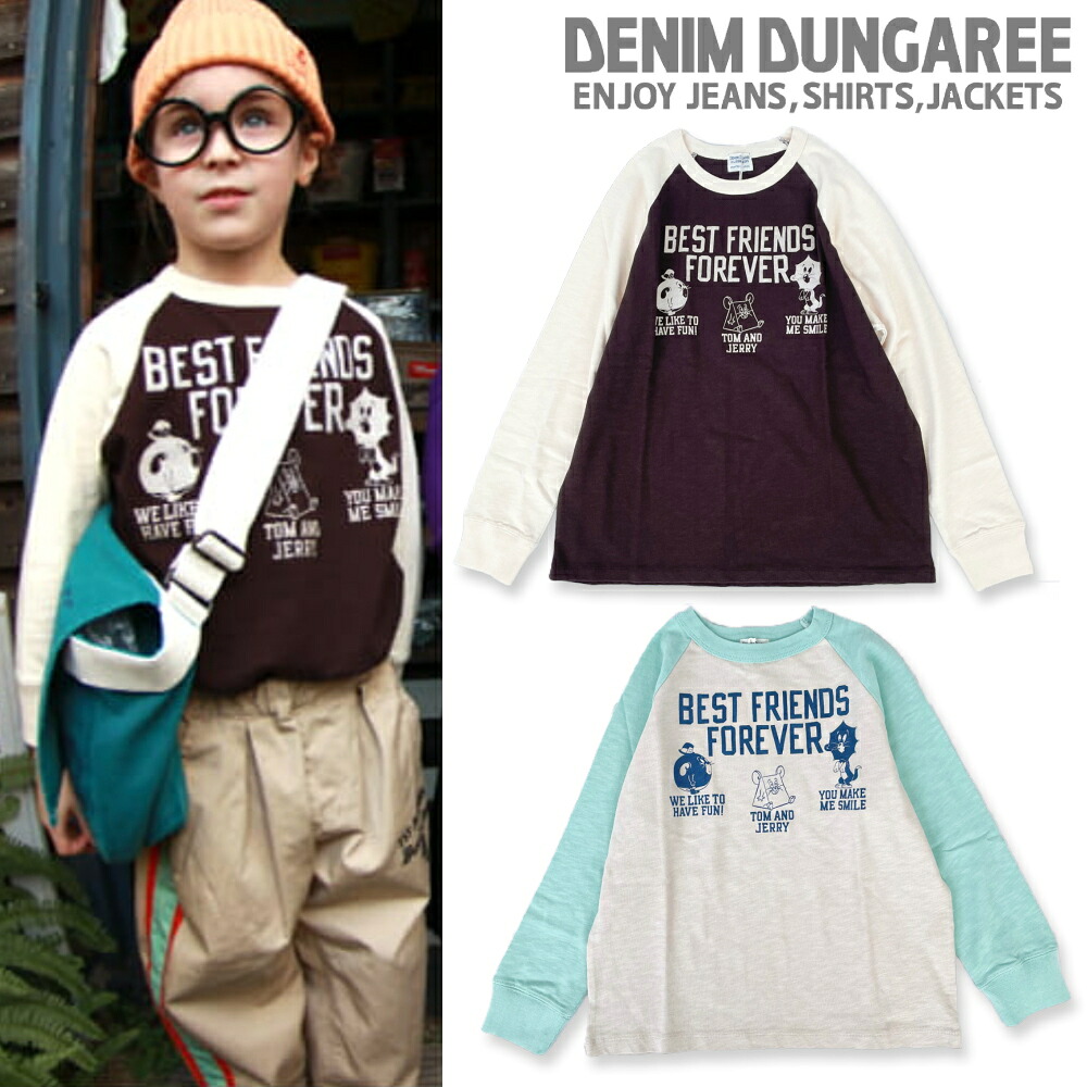 ☆Ｐ５倍☆【～4月10日(金)01:59】 【セール 30%OFF】 DD480 テンジク TOM AND JERRY TEE / ブラック,ベージュ [DENIM DUNGAREE][デニム＆ダンガリー][lnts] デニム＆ダンガリー 大人