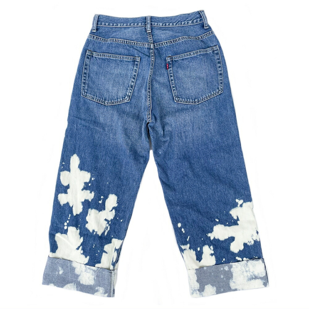 ★22AW★150cm,160cm/紺,淡青GTH623デニムバラPN【GOTOHOLLYWOOD】【G2H】【ゴートゥーハリウッド】【長ズボン】【ロングパンツ】