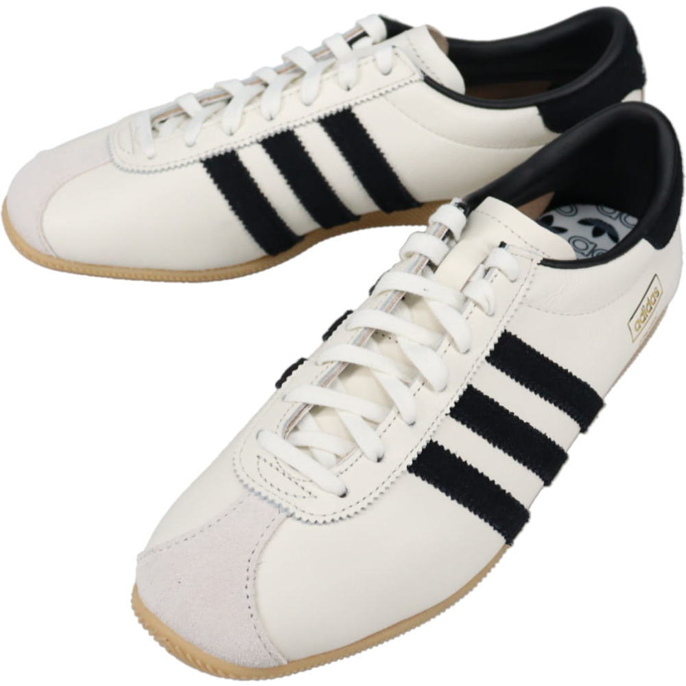 ４月限定！最大全額ポイント還元※要エントリー アディダス adidas スニーカー パリ PARIS コアホワイト/コアブラック/ガム KJ1015【GKOH】