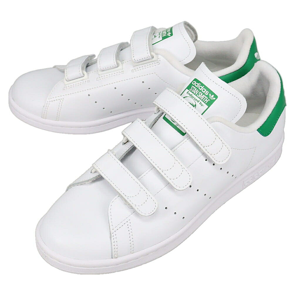４月限定！最大全額ポイント還元※要エントリー 定番 アディダス adidas スニーカー スタンスミス CF STAN SMITH CF フットウェアホワイト/フットウェアホワイト/グリーン S75187【GJOH】