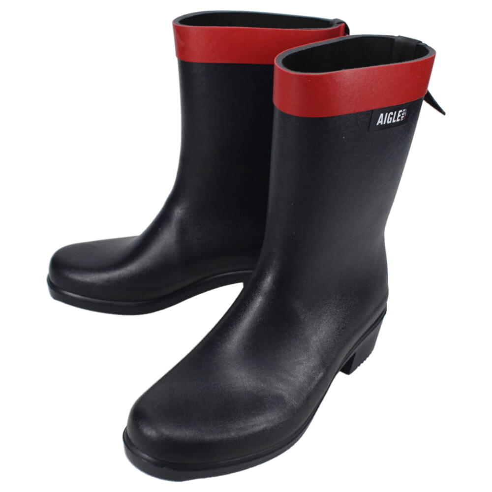 ７月限定！最大全額ポイント還元※要エントリー 定番 エーグル AIGLE ミリカ ミッド ラバーブーツ MYRICA MID MARINE マリン ZZFNB67 002 【GHOL】｜すにーかー倉庫 きっず店