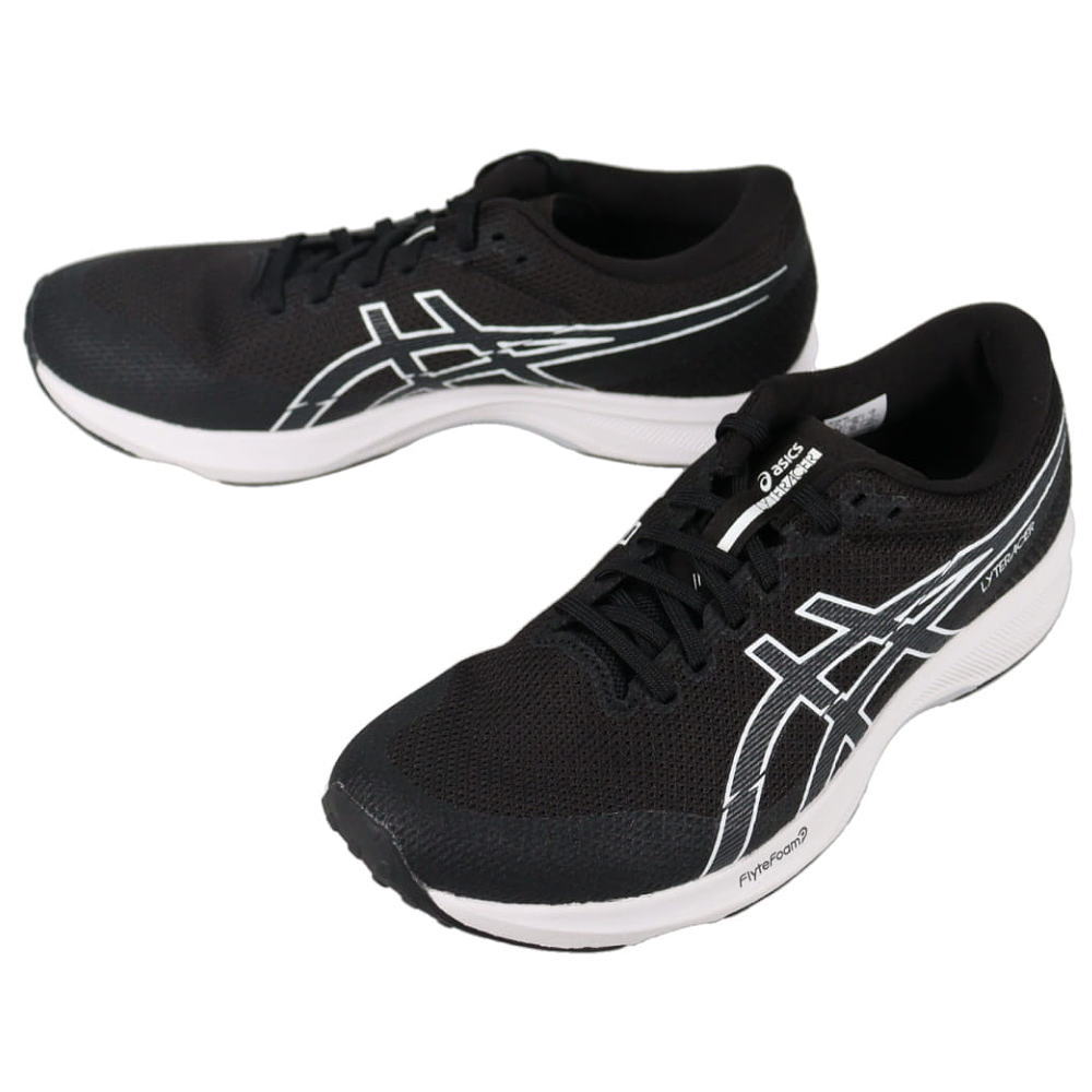【楽天市場】【ポイント最大47倍！お買い物マラソン】アシックス asics ライトレーサー 6 LYTERACER 6 ブラック/ホワイト