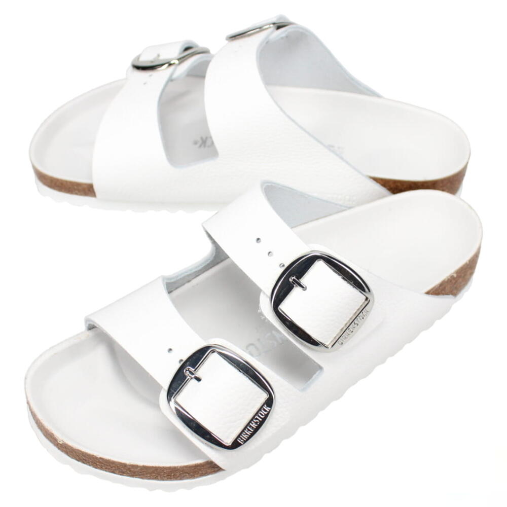 Birkenstock ホワイト クロッグサンダル 39 Birkenstock ホワイト クロッグサンダル 39