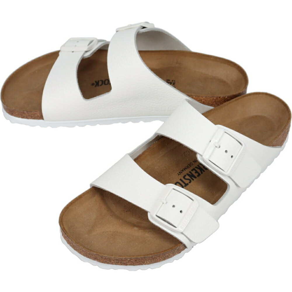 ７月限定！最大全額ポイント還元※要エントリー ビルケンシュトック BIRKENSTOCK サンダル アリゾナ Arizona ホワイト 1025048 レギュラー幅【GJOH】｜すにーかー倉庫 きっず店