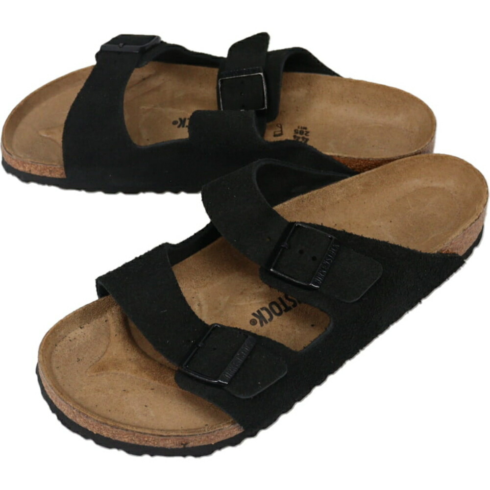 ７月限定！最大全額ポイント還元※要エントリー ビルケンシュトック BIRKENSTOCK サンダル アリゾナ Arizona ブラック 1027152 レギュラー幅【GJOH】定番｜すにーかー倉庫 きっず店