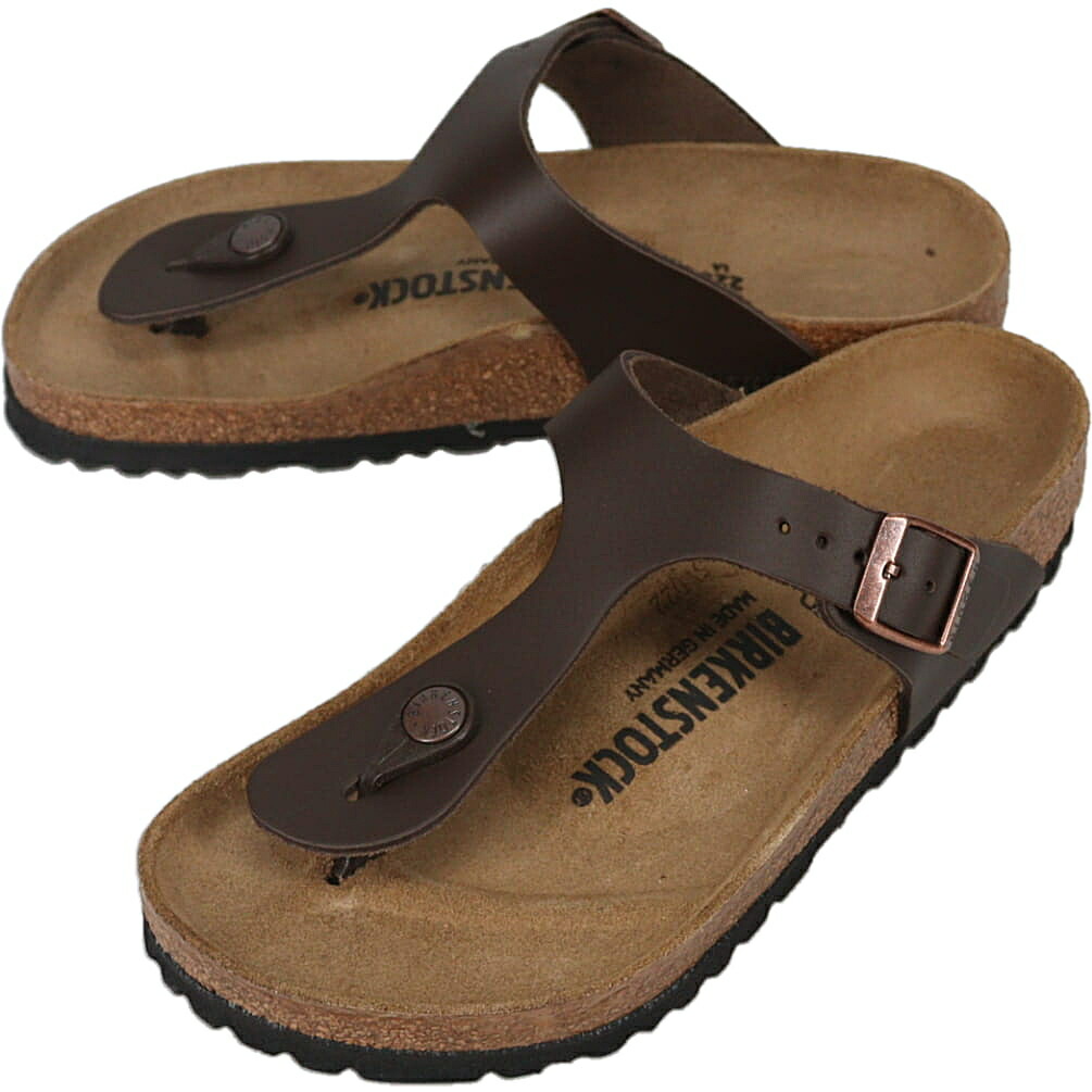 7月限定!最大全額ポイント還元※要エントリー ビルケンシュトック BIRKENSTOCK サンダル ギゼ Gizeh ダークブラウン 1029240 レギュラー幅 【GKOJ】|すにーかー倉庫 きっず店