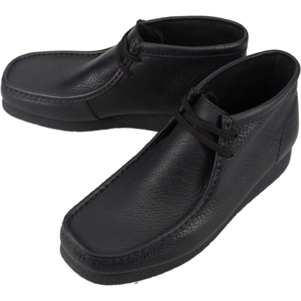 CLARKS ワラビー ブラック Wallacraft Bee / ワラクラフトビー （ブラックスエード