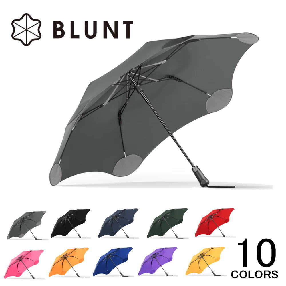 ４月限定！最大全額ポイント還元※要エントリー ブラント BLUNT 傘 メトロ METRO 10色展開 折り畳み傘 ワンタッチ式 防風 頑丈【GIFG】