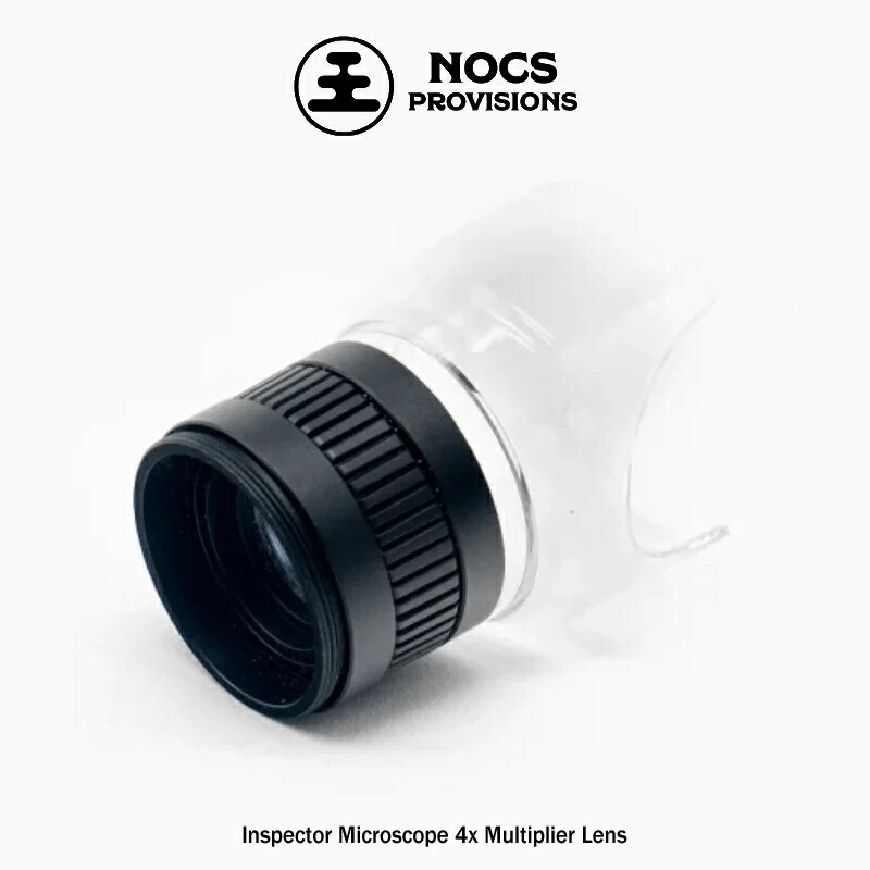 ４月限定！最大全額ポイント還元※要エントリー ノックス プロヴィジョンズ NOCS PROVISIONS インスペクター マイクロスコープ 4X マルチプライヤー レンズ Inspector Microscope 4x Multiplier Lens NOC-MCR-SCP【GJOM】