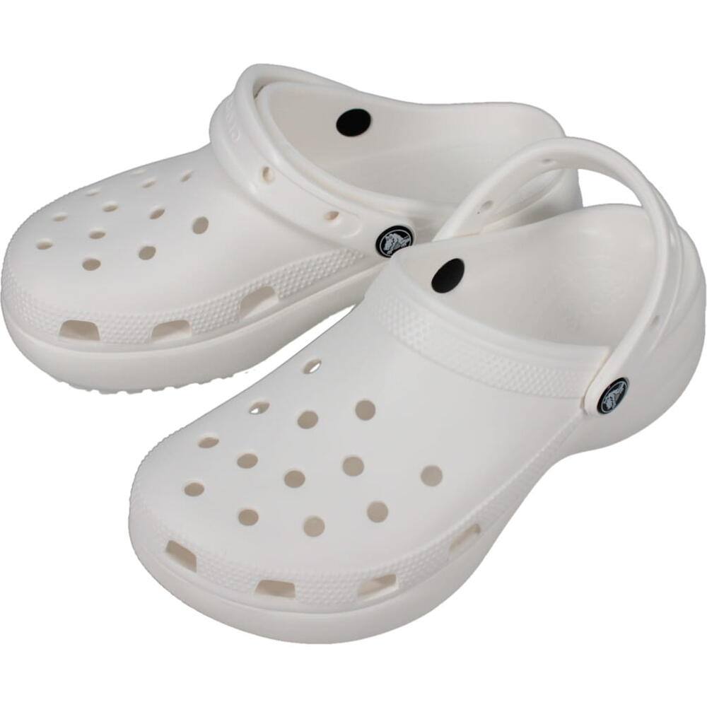 クロックス crocs サンダル ウィメンズ クラシック プラットフォーム クロッグ WOMEN'S CLASSIC PLATFORM CLOG  ホワイト 206750 100 売れ筋新商品