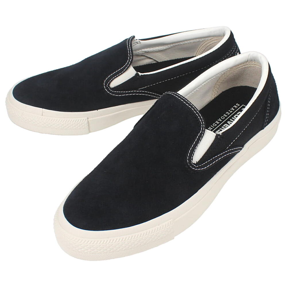 コンバース Converse スニーカー Cs スリップオン スケート Cs Slip On Sk ブラック 1sc654 Gfok Bouncesociety Com