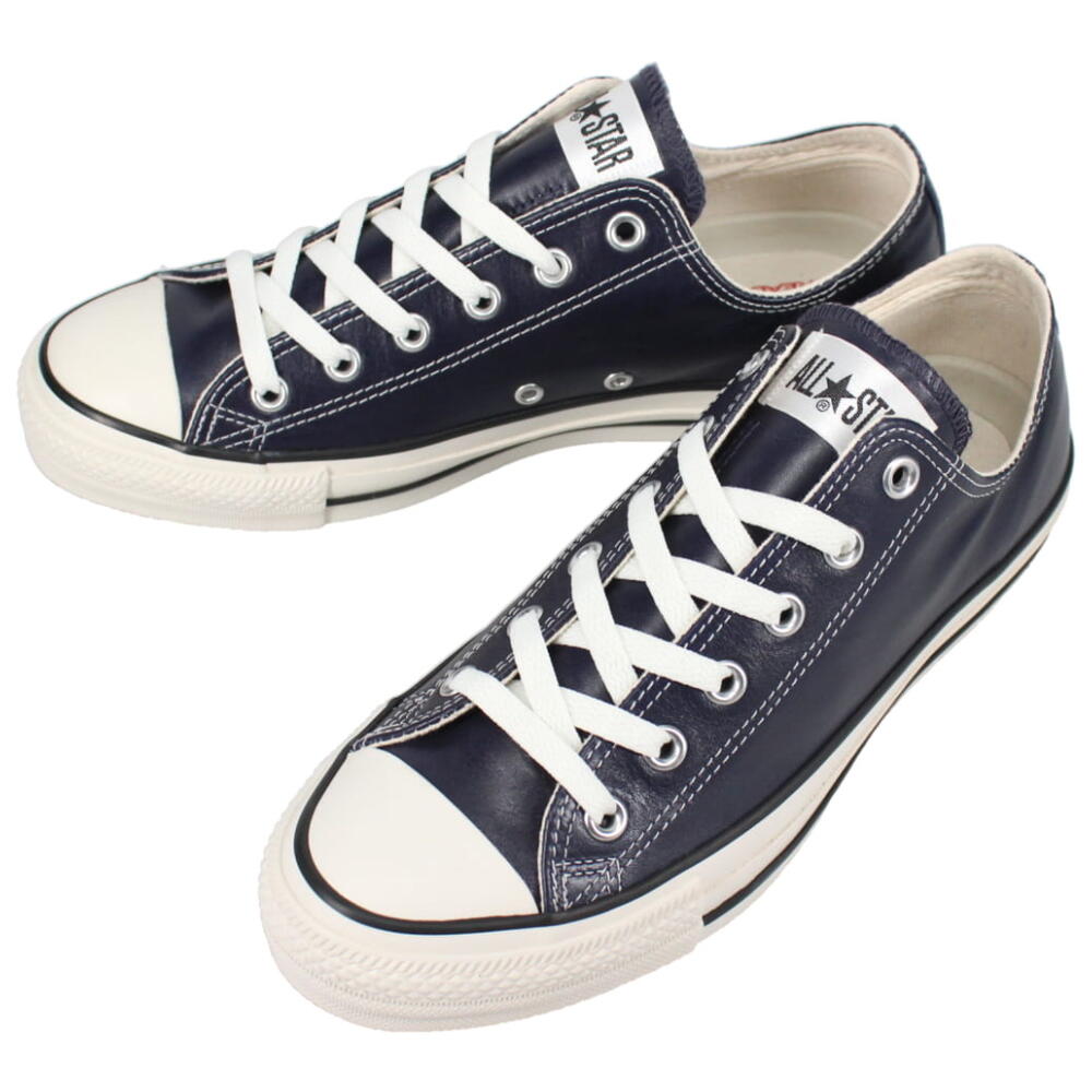 ４月限定！最大全額ポイント還元※要エントリー コンバース CONVERSE スニーカー オールスター R オリーブ グリーン レザー オックス ALL STAR R OLIVE GREEN LEATHER OX ディープシー 1SD283【GHOG】