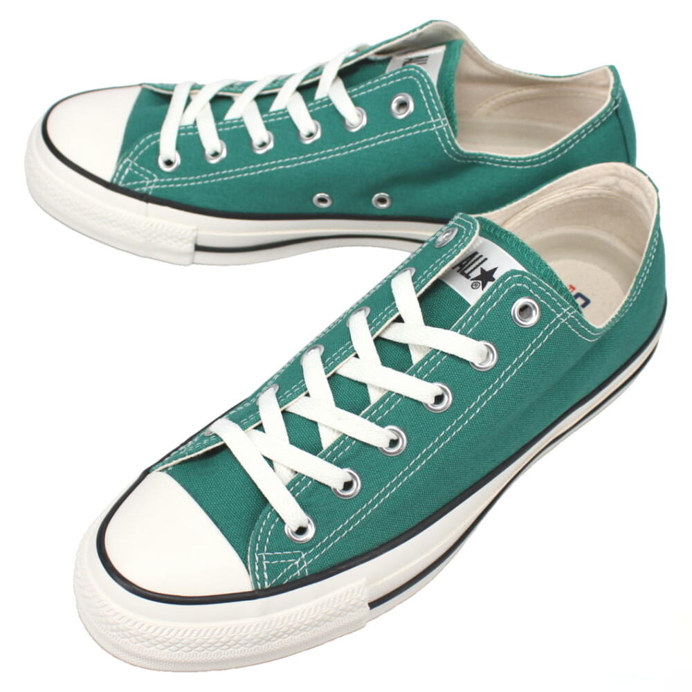 ４月限定！最大全額ポイント還元※要エントリー コンバース CONVERSE スニーカー オールスター R オックス ALL STAR R OX グリーン 1SD531【GHOK】