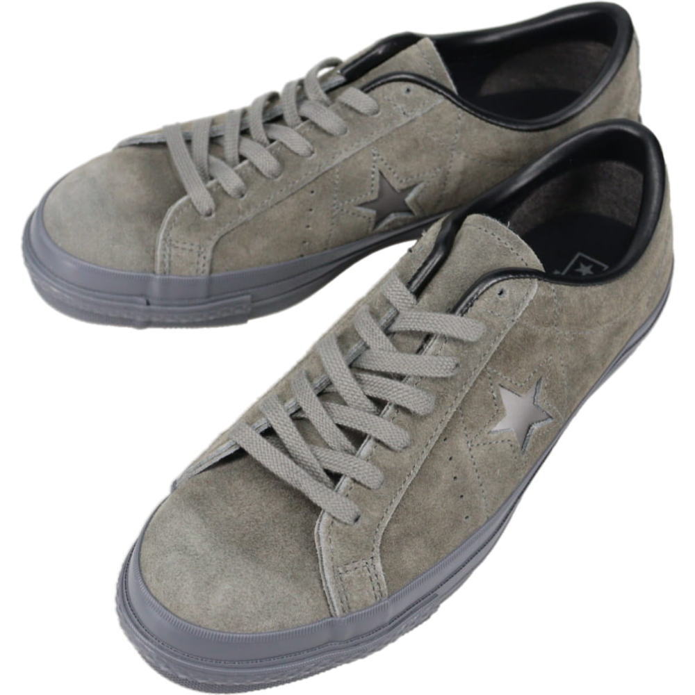 ４月限定！最大全額ポイント還元※要エントリー コンバース CONVERSE スニーカー ワンスター ジャパン スエード ONE STAR J SUEDE グレー【GIFO】