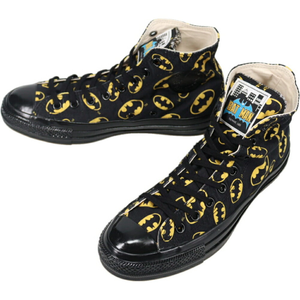 ４月限定！最大全額ポイント還元※要エントリー コンバース CONVERSE スニーカー オールスター エイジド HI DC ALL STAR AGED HI DC バットマン BATMAN 1SE407【GJOG】