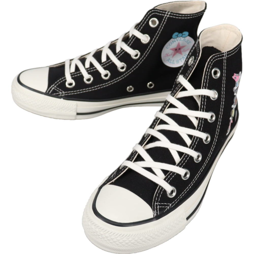 ４月限定！最大全額ポイント還元※要エントリー コンバース CONVERSE スニーカー オールスター KM HI / 可哀想に！ ALL STAR KM HI / KAWAISOUNI! ブラック BLACK 1SE851【GJFO】