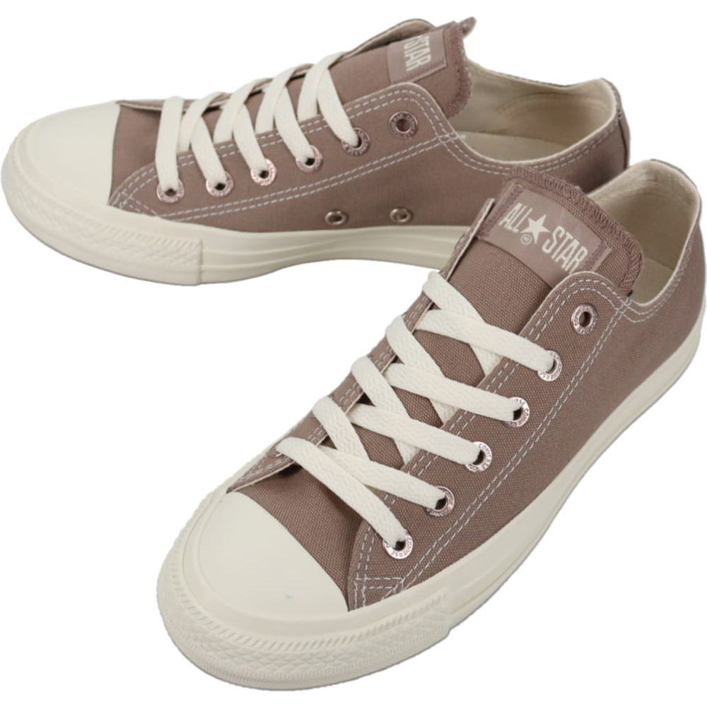４月限定！最大全額ポイント還元※要エントリー コンバース CONVERSE スニーカー オールスター フラットアイレッツ PG OX ALL STAR FLATEYELETS PG OX ライトトープ LT.TAU 1SF113 31318131【GKOH】