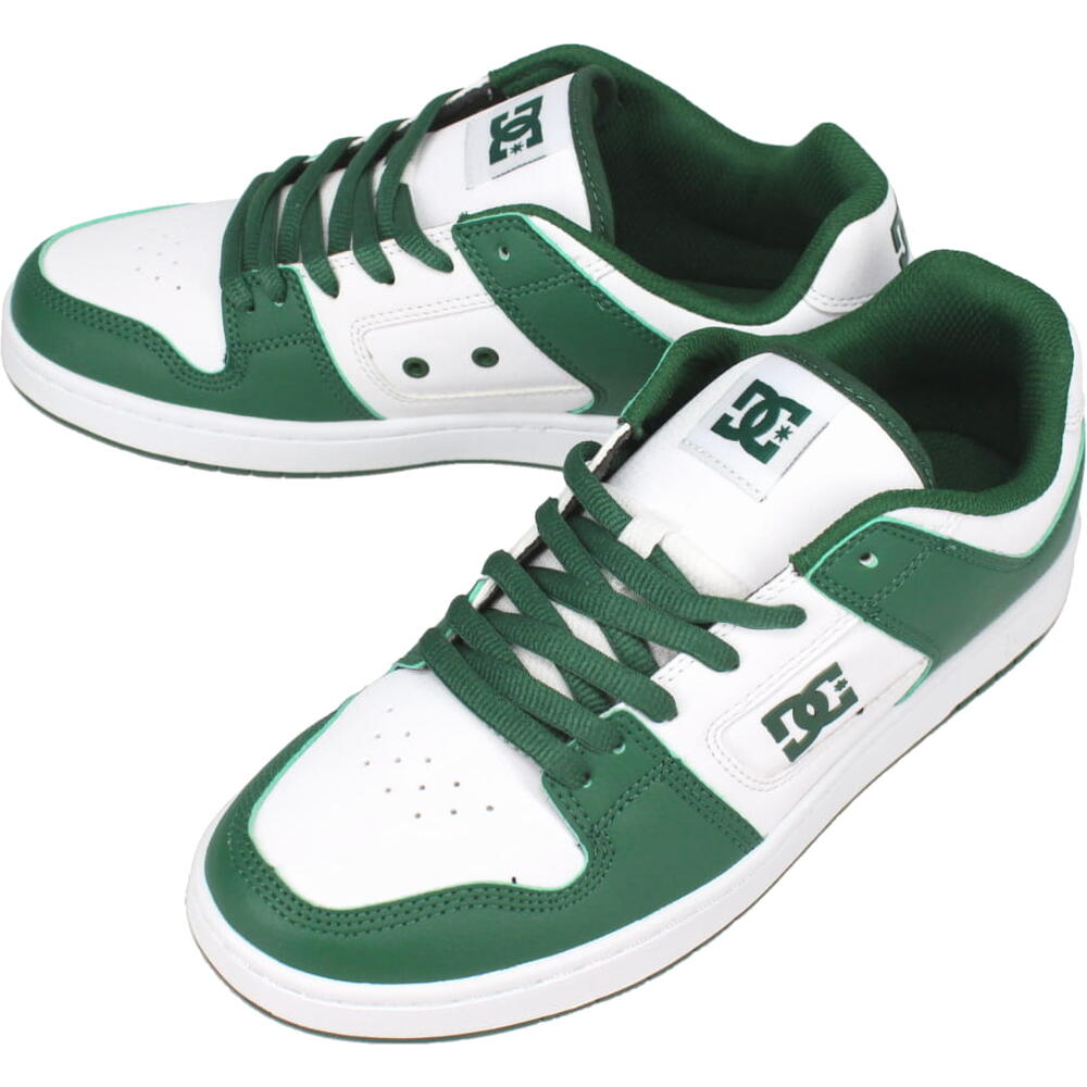 交換送料片道無料 ディーシーシューズ DC SHOES スニーカー マンテカ 4 SN MANTECA 4 SN ホワイト/グリーン DM231005 WGN dc01390.jpg