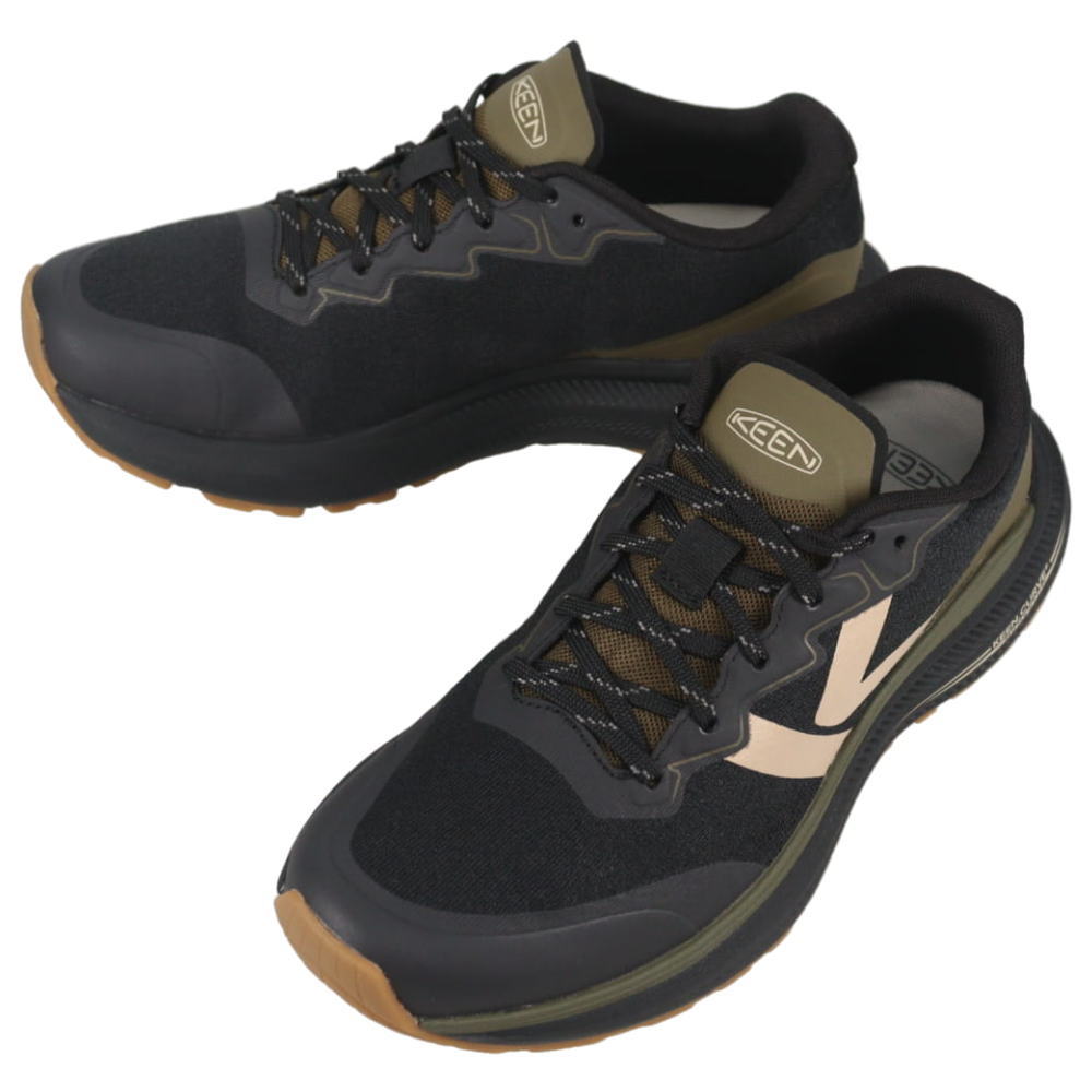 キーン KEEN メンズ ダブルケー500 WK500 ブラック/ダークオリーブ Black/Dark Olive 1031116 【GKOG】