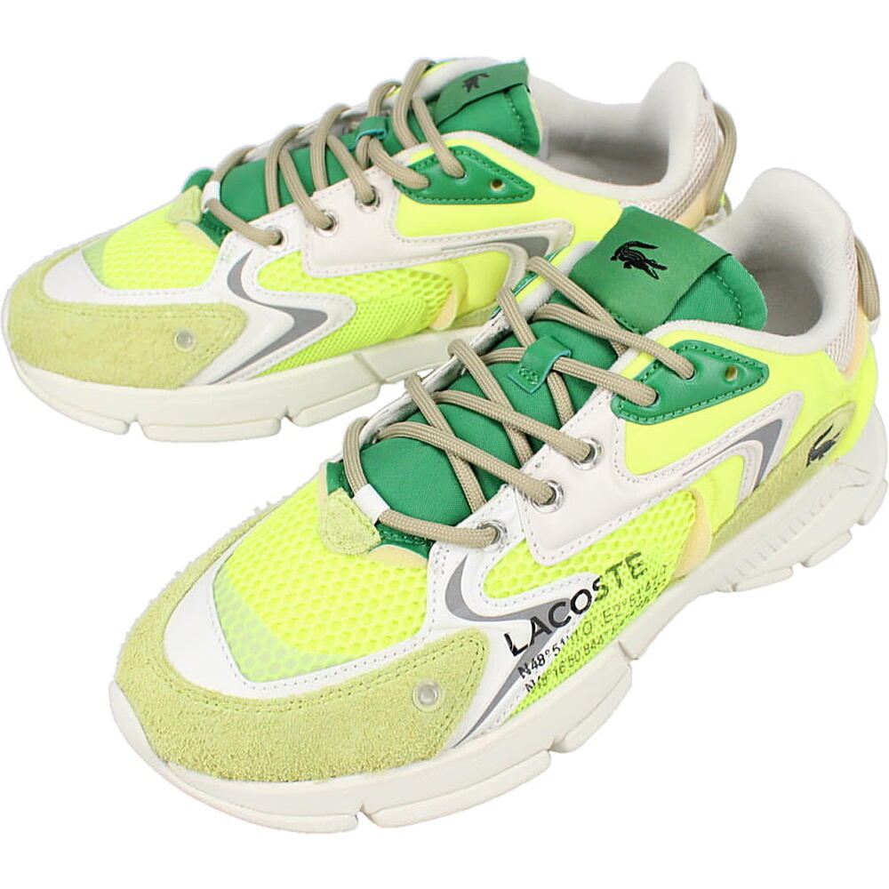 7月限定!最大全額ポイント還元※要エントリー ラコステ LACOSTE スニーカー L003 NEO 123 1 SMA イエロー/オフホワイト 45SMA0001 Y21 メンズ 【GHOG】|すにーかー倉庫 きっず店