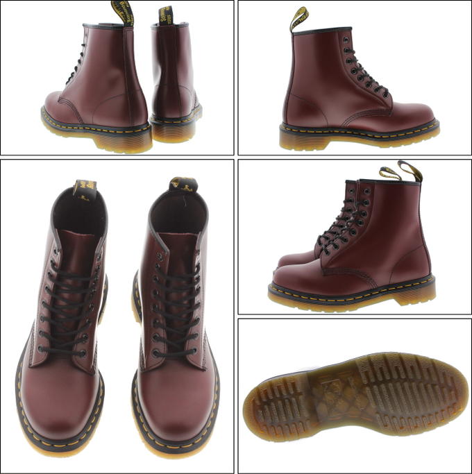 red martens boots