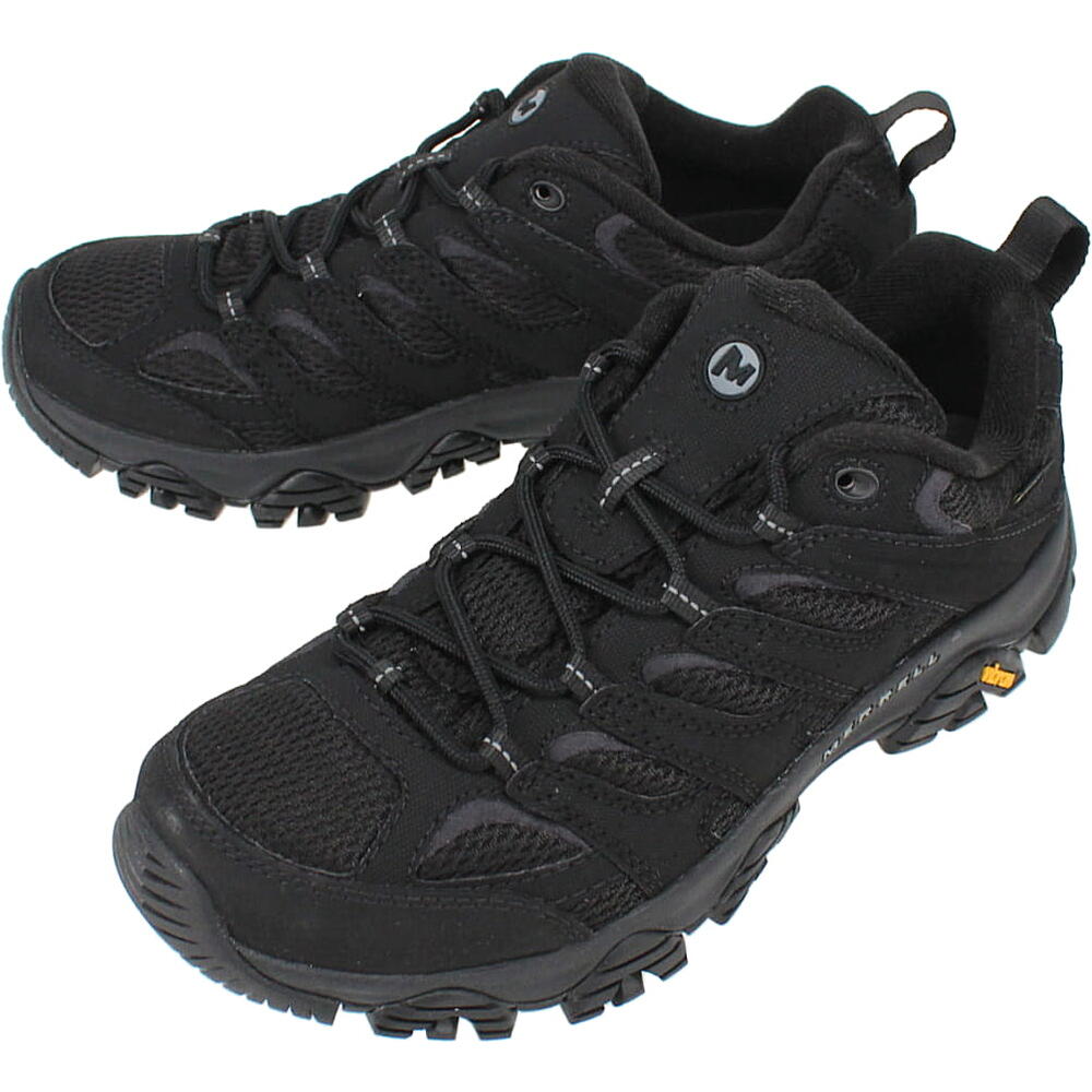 MERRELL MOAB3 GORE-TEX ハイキングシューズ ブラック MERRELL】 メレル MOAB 3 SYNTHETIC MID GORE-TEX モアブ3