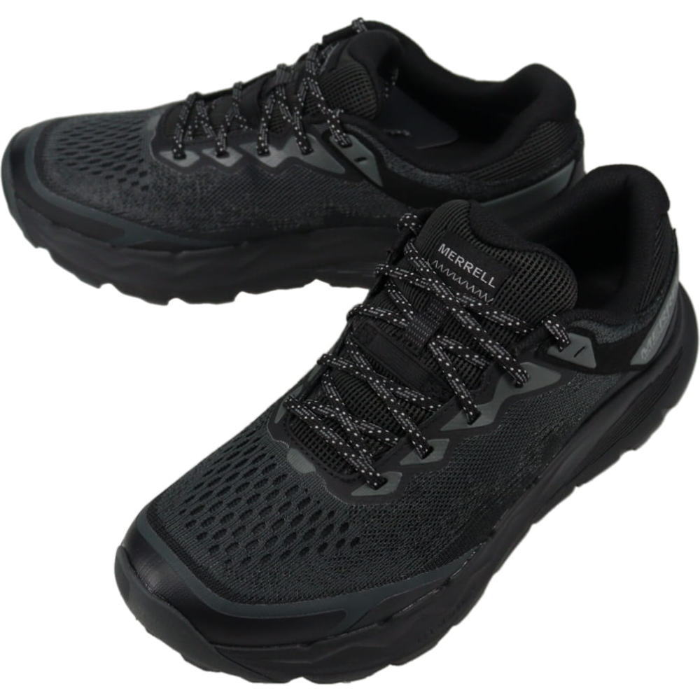 ４月限定！最大全額ポイント還元※要エントリー メレル MERRELL スニーカ メンズ ノバ 4 ウォータープルーフ NOVA 4 WATERPROOF ブラック BLACK J068395【GJOG】