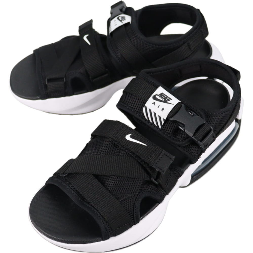 ４月限定！最大全額ポイント還元※要エントリー ナイキ NIKE エア マックス ソル サンダル AIR MAX SOL SANDAL ブラック/ホワイト/ホワイト DD9972 002【GJOJ】