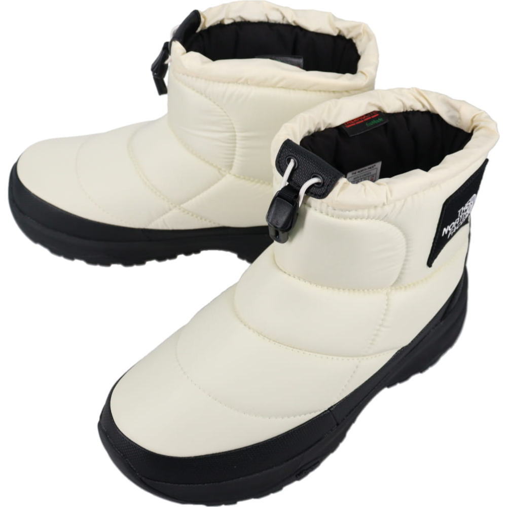 THE NORTH FACE ザ ノースフェイス ヌプシ ブーツ ブーティ ウォータープルーフ ショート Nuptse Bootie WP Logo Short WHITE NF52280GS nofa01730.jpg