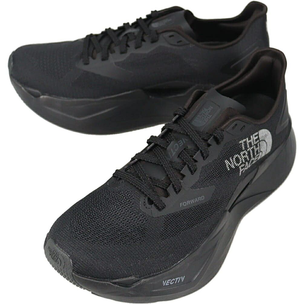 ７月限定！最大全額ポイント還元※要エントリー ノースフェイス THE NORTH FACE スニーカー ベクティブ フォワード VECTIV Forward TNFブラック/TNFブラック NF52601 KK【GKOH】｜すにーかー倉庫 きっず店