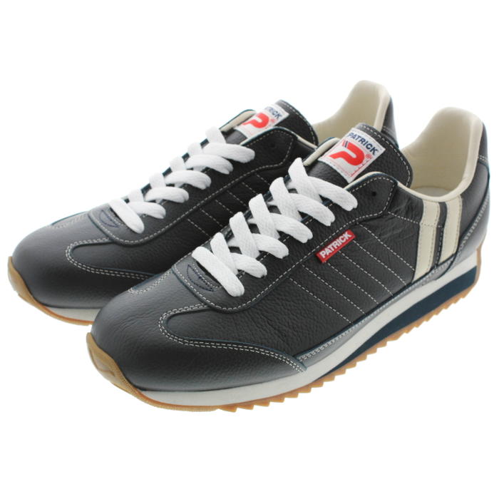 保障できる 靴ひも通しサービス実施中 交換 返品 沖縄県を除く 定番 パトリック スニーカー Patrick マラソン レザー Marathon L ネイビー Nvy 902 Ebisuya アウトドア Outdoor 店 楽天ランキング1位 Teslaimagem Com Br