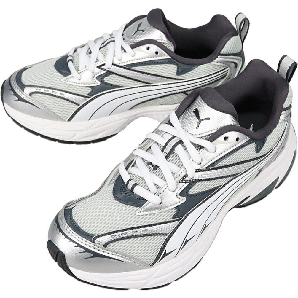 ４月限定！最大全額ポイント還元※要エントリー プーマ PUMA スニーカー モーフィック Morphic グラシアルグレー/プーマホワイト 392724 16 【GIFG】 6,326円