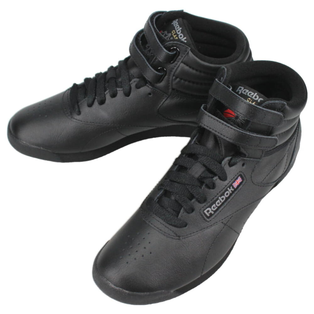 ４月限定！最大全額ポイント還元※要エントリー 定番 リーボック Reebok スニーカー フリースタイル ハイ F/S HI ブラック 100000102 (2240)【GHOM】 9,504円