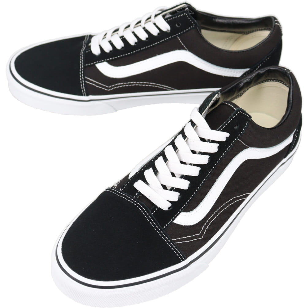 ヴァンズ VANS スニーカー オールドスクール Old Skool ブラック/ホワイト VN000D3HY28【GKOG】