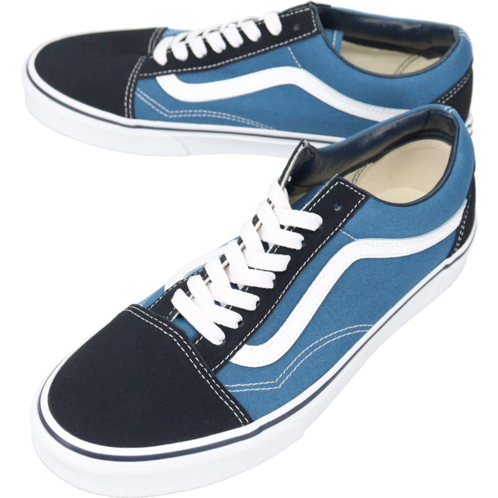 ヴァンズ VANS スニーカー オールドスクール Old Skool ネイビー VN000D3HNVY【GKOG】