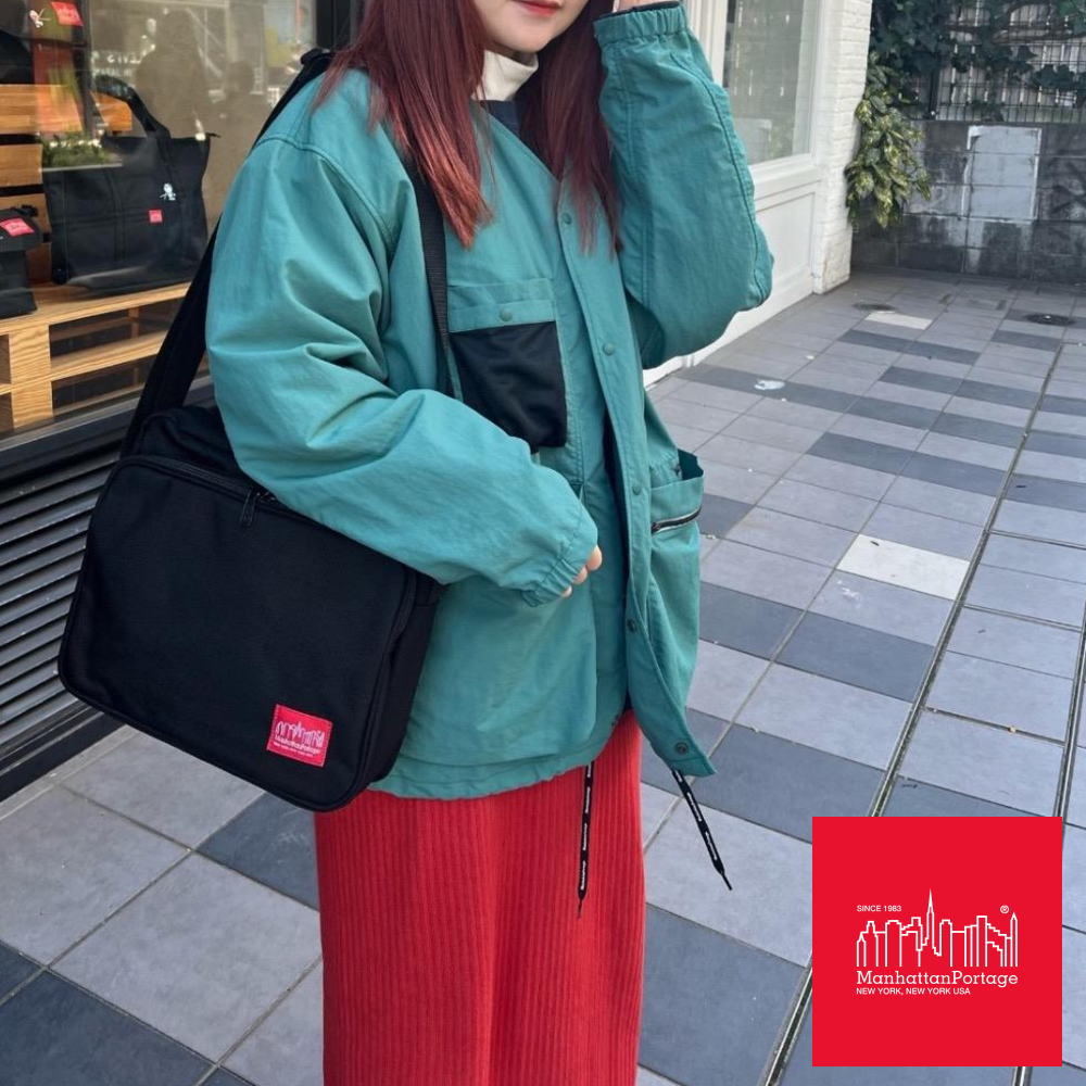 ４月限定！最大全額ポイント還元※要エントリー 定番 マンハッタンポーテージ Manhattan Portage ボイジャー ショルダー バッグ Voyager Shoulder Bag ブラック 2435 BLK【GIOH】