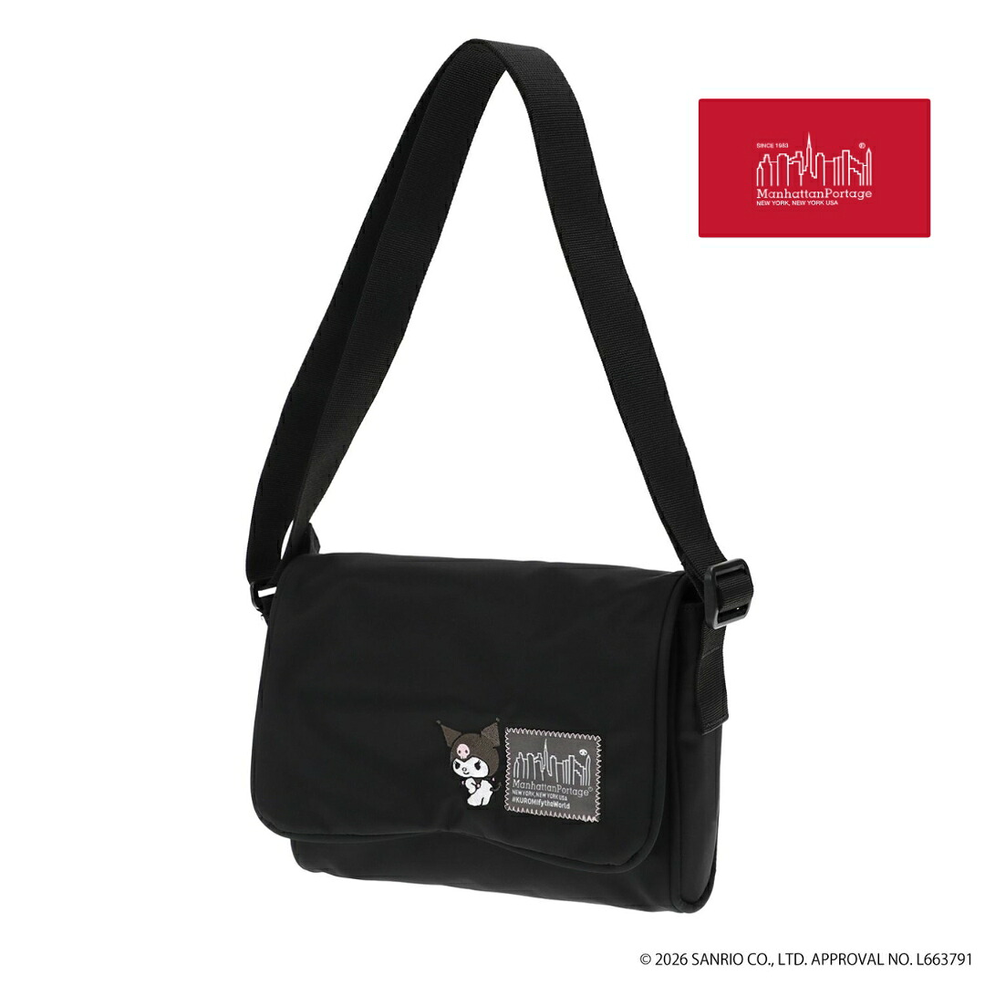マンハッタンポーテージ Manhattan Portage ホワイトホール ショルダー マグネット フライト ナイロン バッキング クロミ WHITEHALL SHOULDER MGNT FLIGHT NYLON BACKING KUROMI ブラック 2095-MGNT-NTWL-B-KRM BLK［BG］【GKOG】