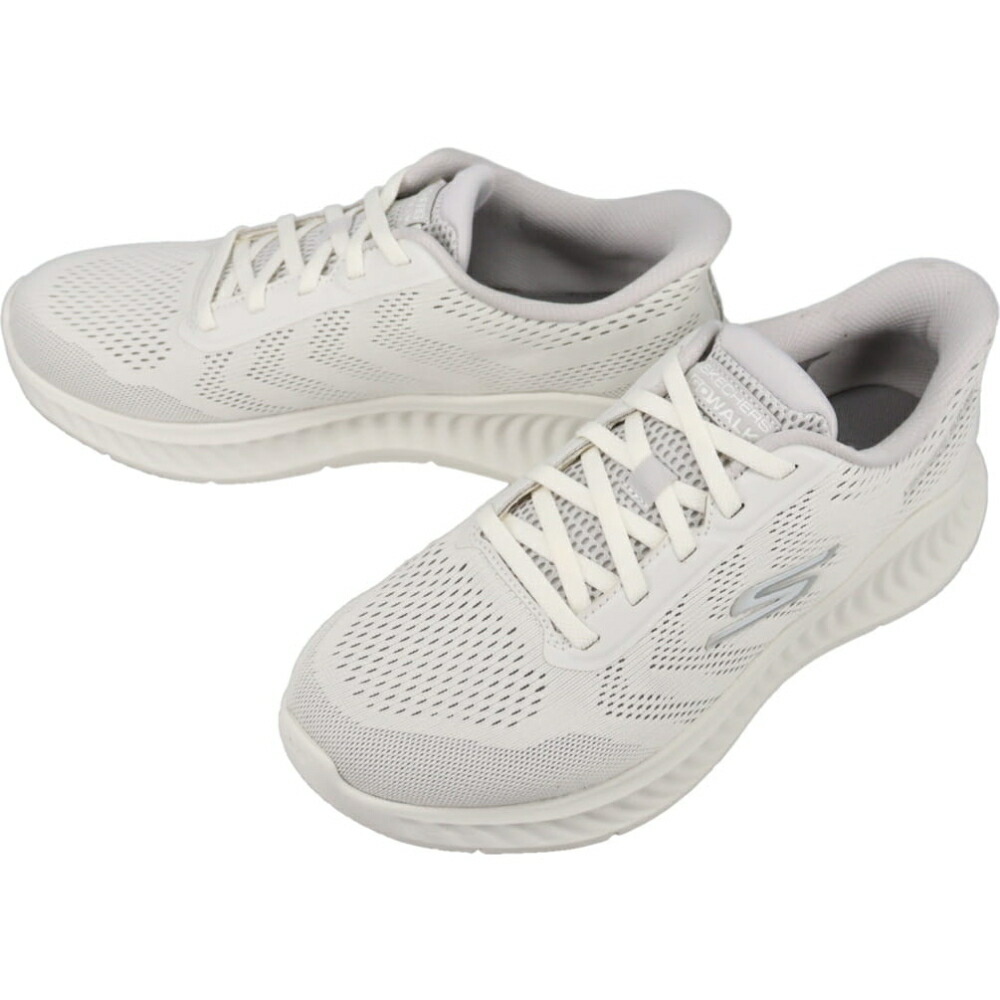 ４月限定！最大全額ポイント還元※要エントリー スケッチャーズ SKECHERS スニーカー スリップインズ ゴーウォーク ナウ ペイトン Slip-ins GO WALK NOW PAYTON ホワイト/グレー 216375 WGY【GJOF】 8,425円