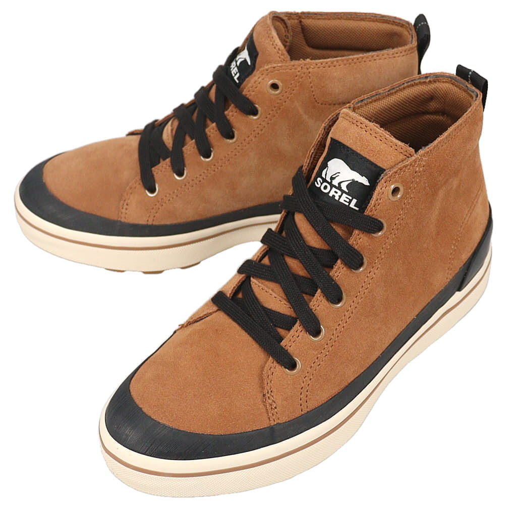 【たくじろ】SOREL/ソレル/モカシン/メンズ/25cm ソレル スノーブーツ メンズ スエード 本革 ウィンターブーツ