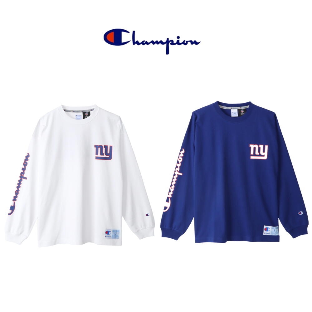 Champion New York Giants XL ネイビー シャツ Champion New York Giants XL ネイビー シャツ Champion New