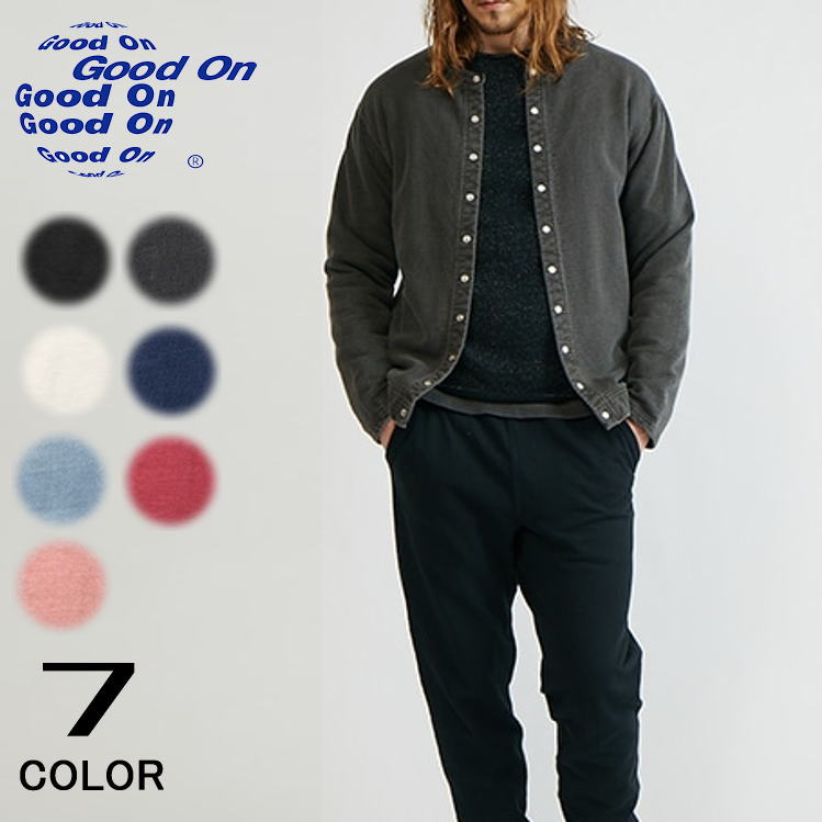 楽天市場】グッドオン Good On クルー スウェット カーディガン CREW