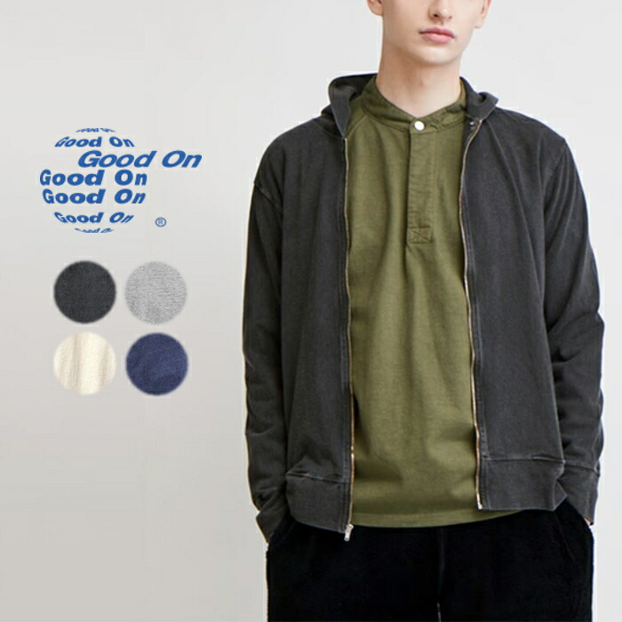 グッドオン Good On ジップ ティー パーカー ZIP TEE PARKA GOLT1303【GKOG】