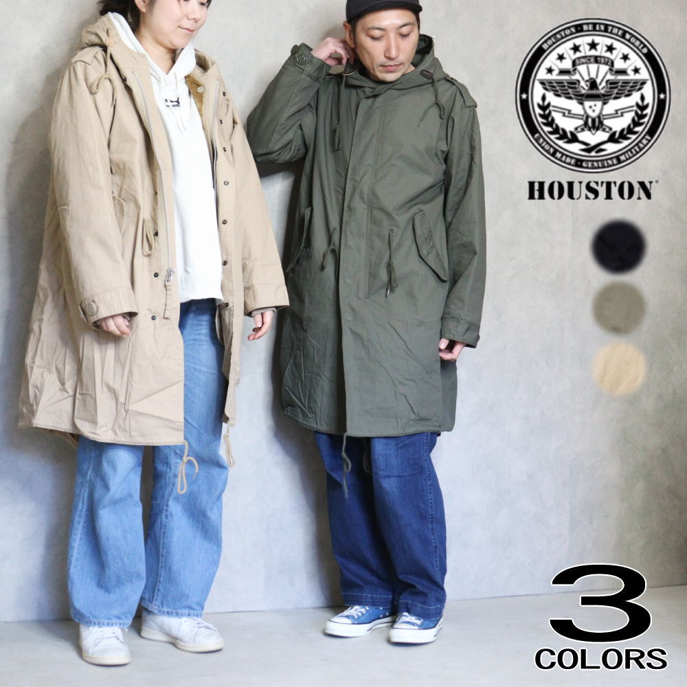 楽天市場】ヒューストン HOUSTON M-51 パーカー M-51 PARKA 5409M BK