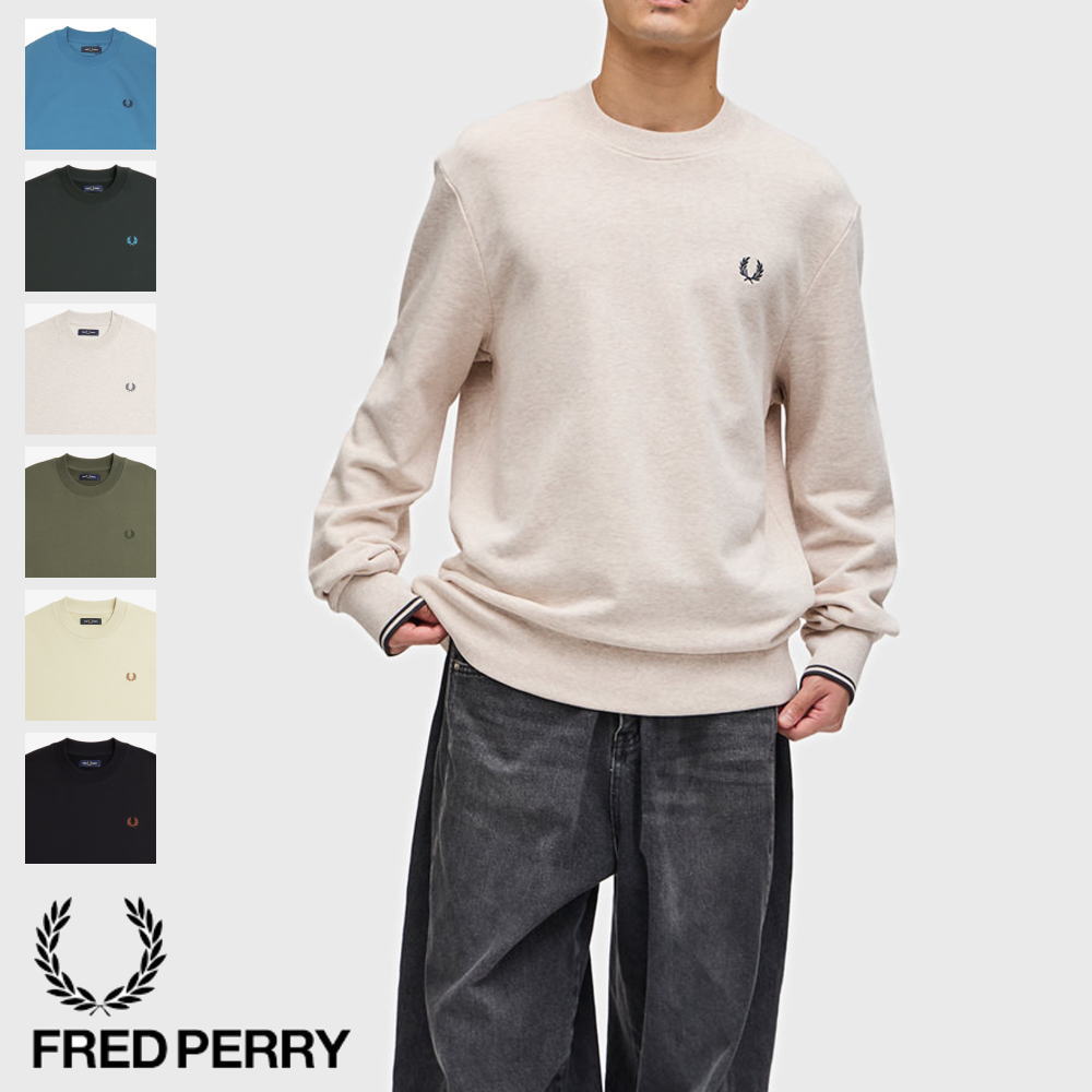 楽天市場】フレッドペリー FRED PERRY クルー ネック スウェット