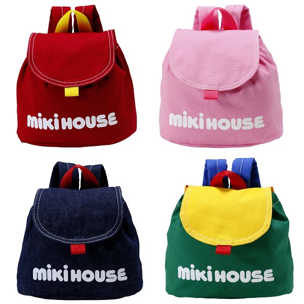 Miki House 新品未使用タグつき　ベビーリュック　Sサイズ デニムリュック – ミキハウスオフィシャルサイト