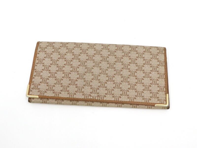 楽天市場】【CELINE】セリーヌ マカダム ニつ折り財布 PVC