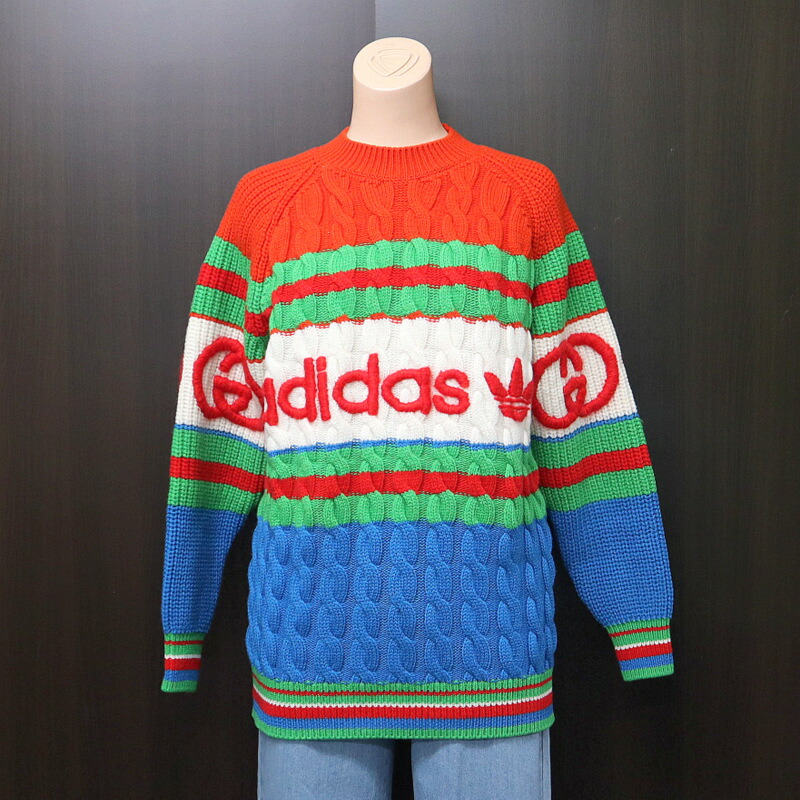 楽天市場】【グッチ】Gucci アディダス コラボ メンズ ロゴ V