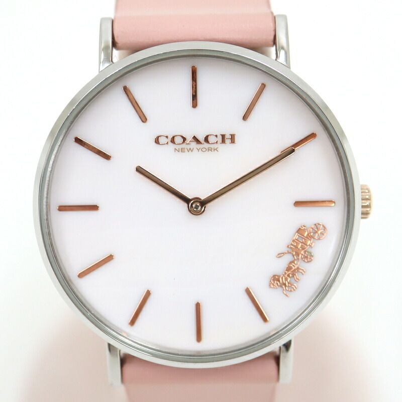 楽天市場】【ウォッチ】COACH コーチ ミニシグネチャー ボーイ