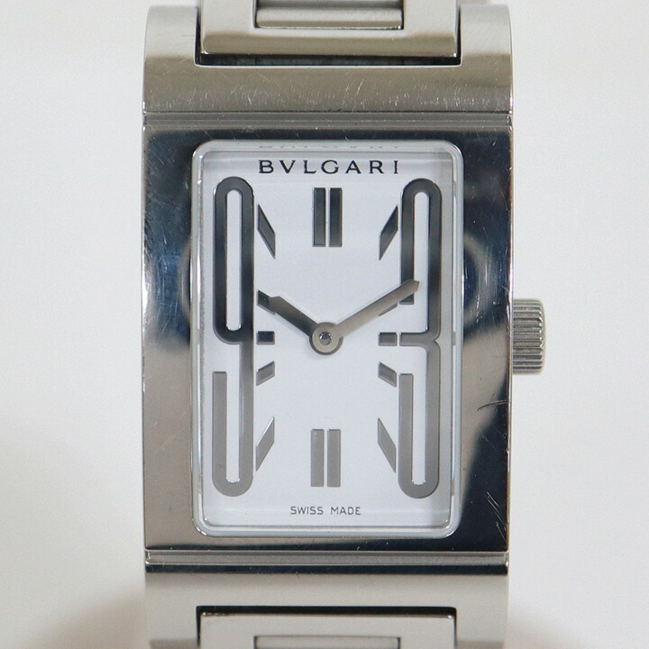楽天市場】【中古】 BVLGARI ブルガリ レッタンゴロ クロノグラフ 18K